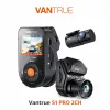 Vantrue S1 PRO 2CH – kamera samochodowa Dual WiFi GPS, przód + tył, tryb parkingowy